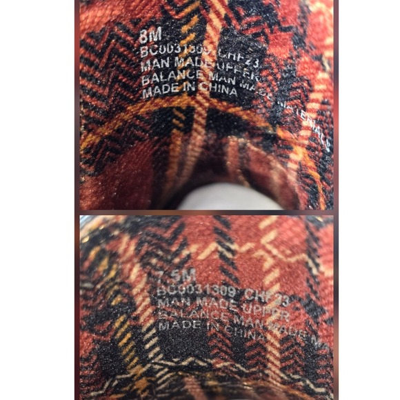 NWB b.o.c. Erin Chelsea Boots Black Mismatched Size Women Right 8 Left 7.5 - Picture 5 of 8